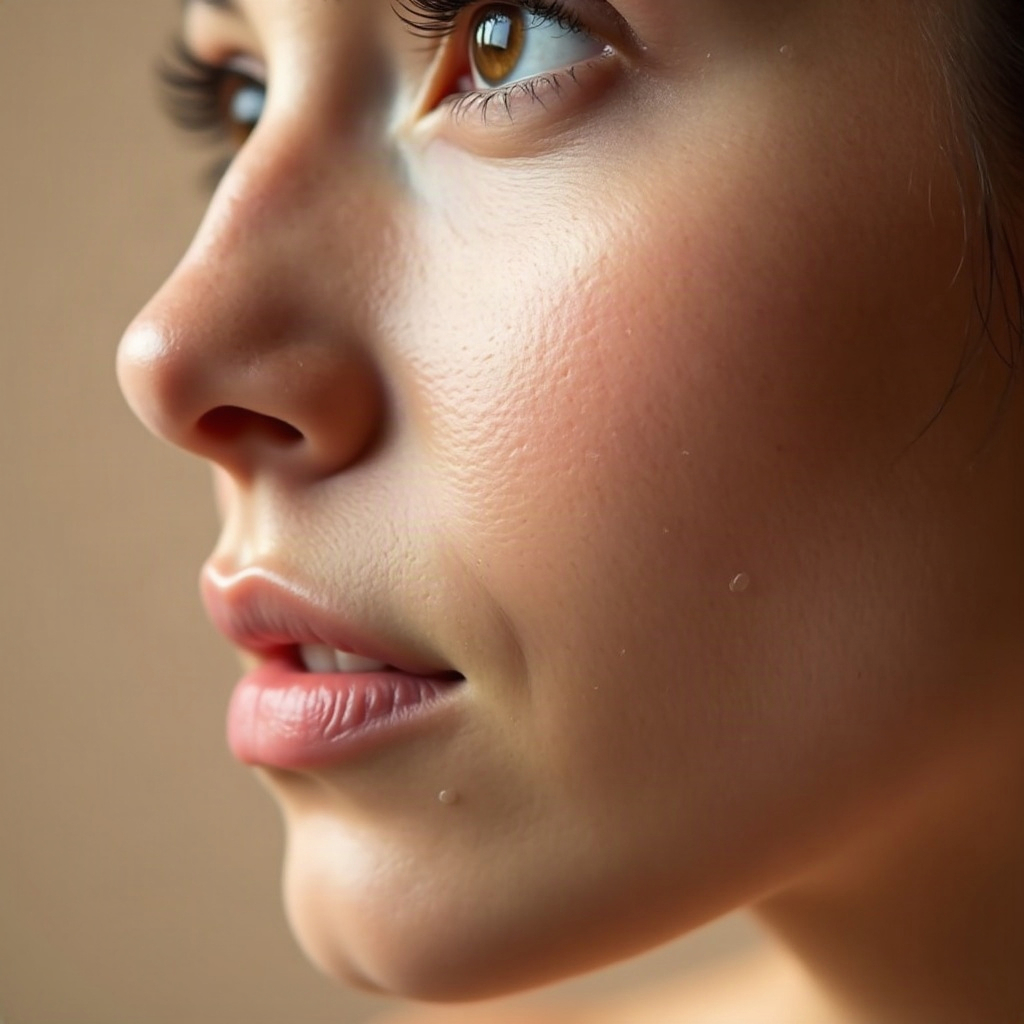 Smooth, even skin texture after Laser Genesis treatment at Crave Med Spa