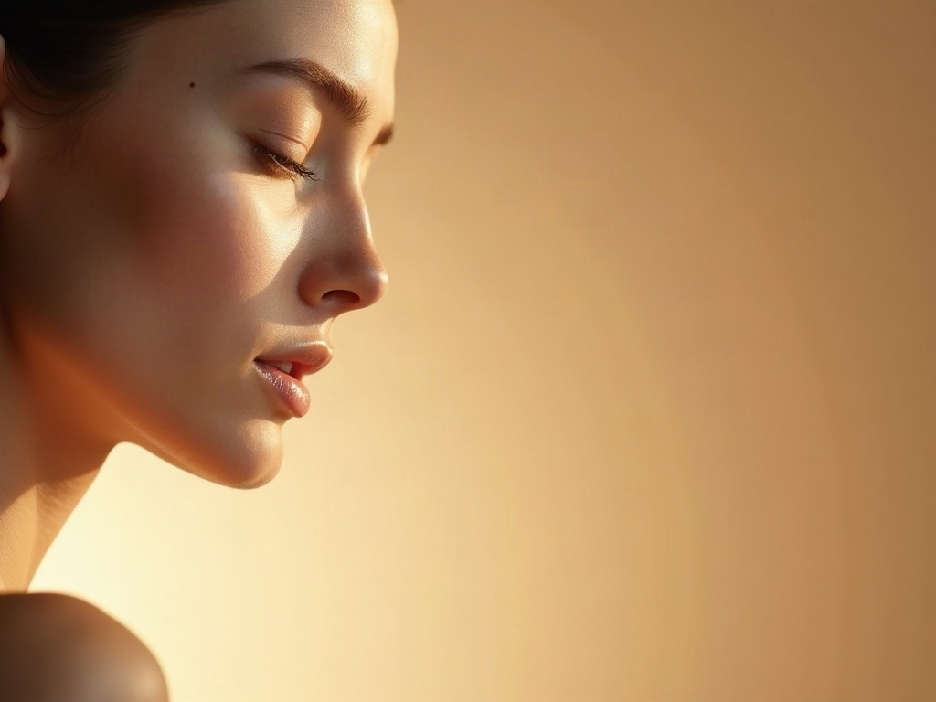 Smooth, even facial skin after dermaplaning at Crave Med Spa