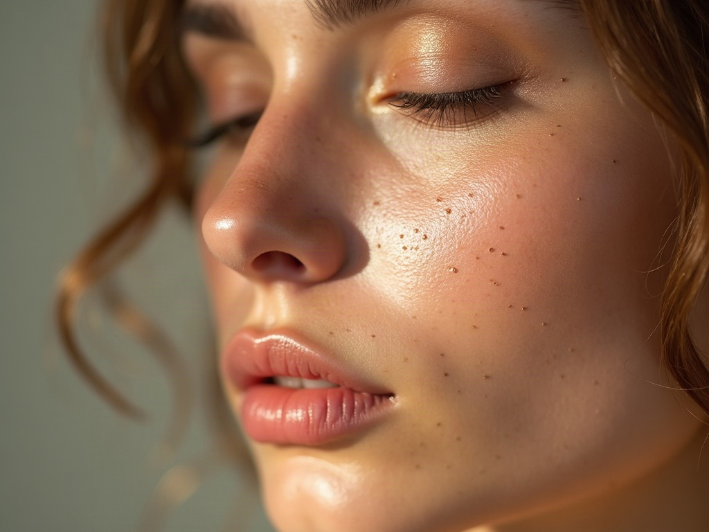 Clear, even facial skin after Crave Aqua Facial extraction at Crave Med Spa