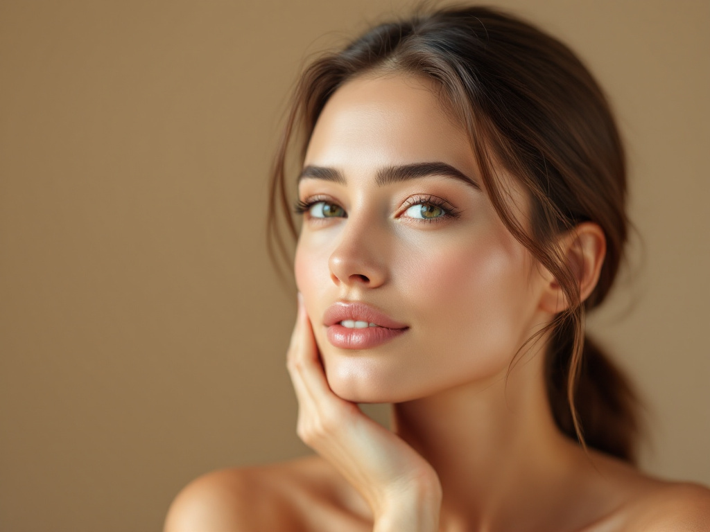 Calm, healthy skin after LED light therapy at Crave Med Spa