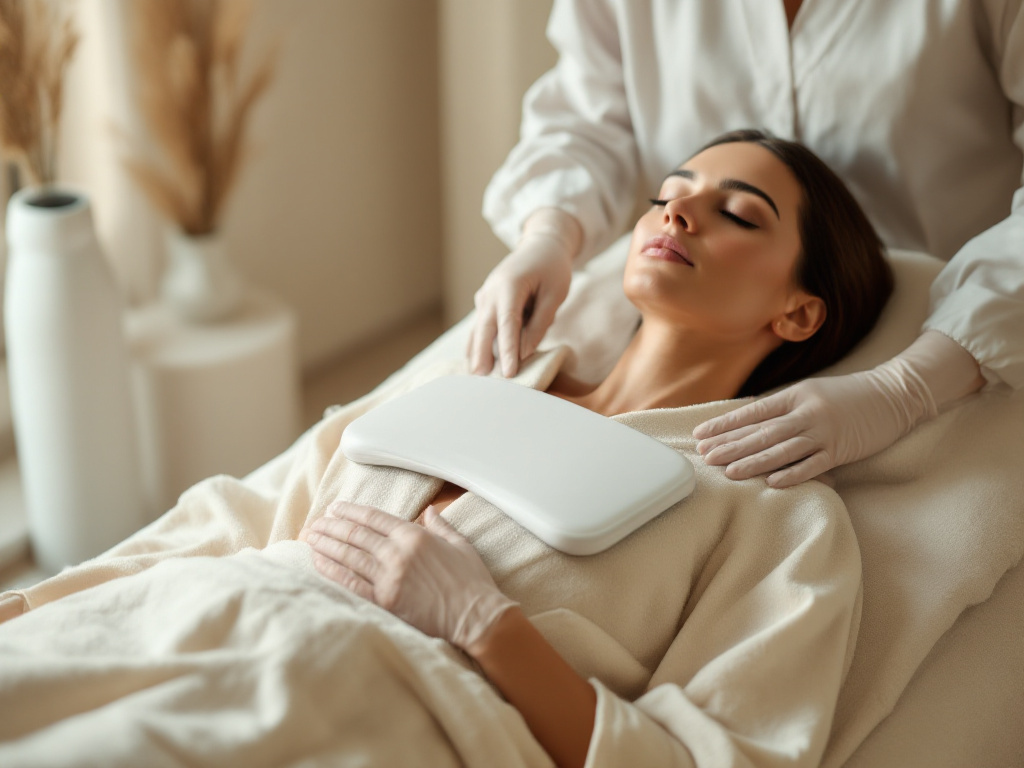 A CoolSculpting body contouring session at Crave Med Spa in Humble, TX