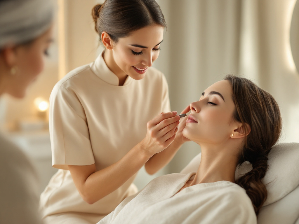 A skin consultation at Crave Med Spa in Humble, TX