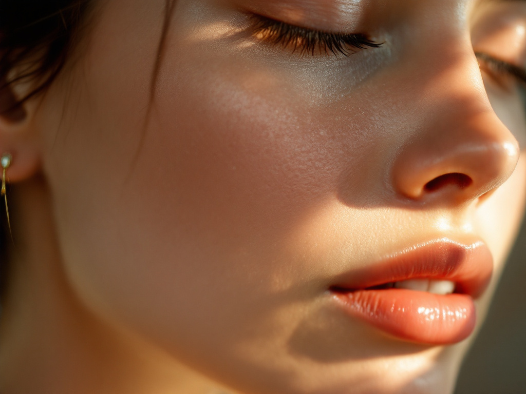 Clear, calm skin after acne treatment at Crave Med Spa